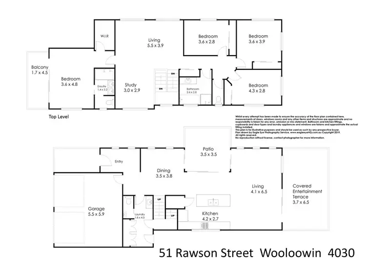 Floorplan of Homely house listing, 51 Rawson Street, Wooloowin QLD 4030
