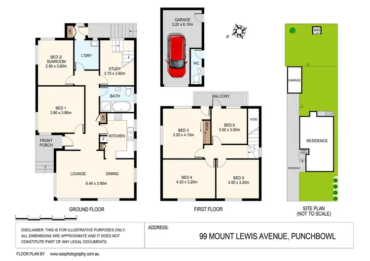 Floorplan of Homely house listing, 99 Mount Lewis Avenue, Punchbowl NSW 2196