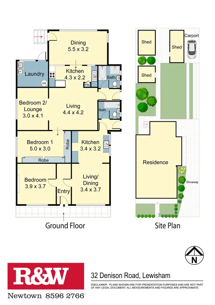 Floorplan of Homely house listing, 32 Denison Road, Lewisham NSW 2049