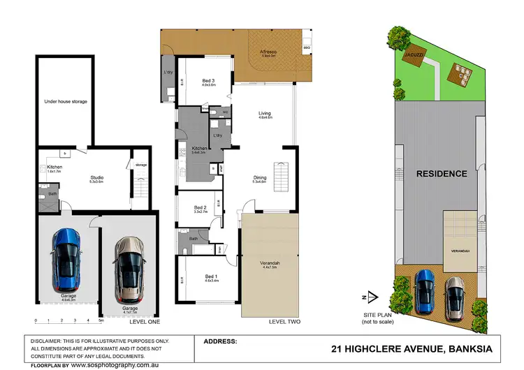 Floorplan of Homely house listing, 21 Highclere Avenue, Banksia NSW 2216