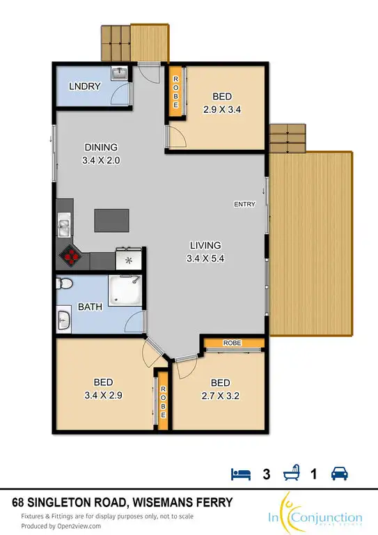 Floorplan of Homely house listing, 68 Singleton Road, Wisemans Ferry NSW 2775