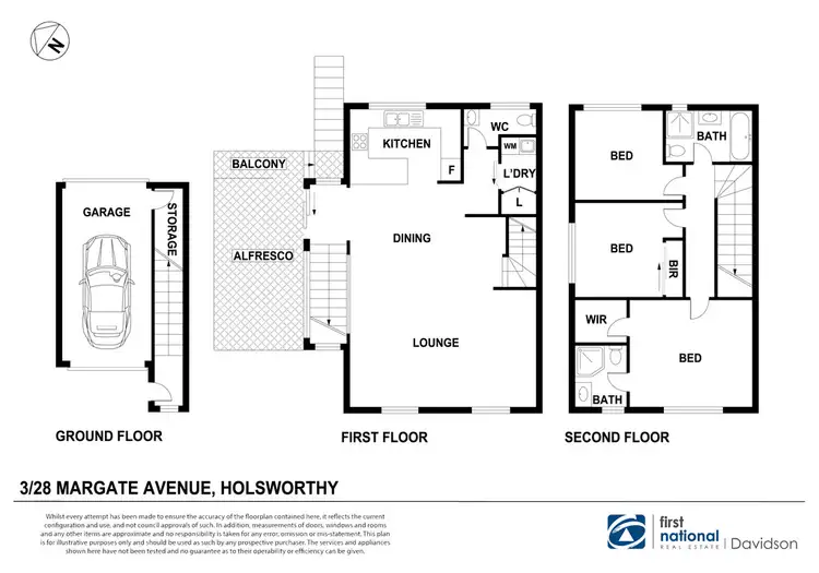 Floorplan of Homely house listing, 3/28 Margate Avenue, Holsworthy NSW 2173