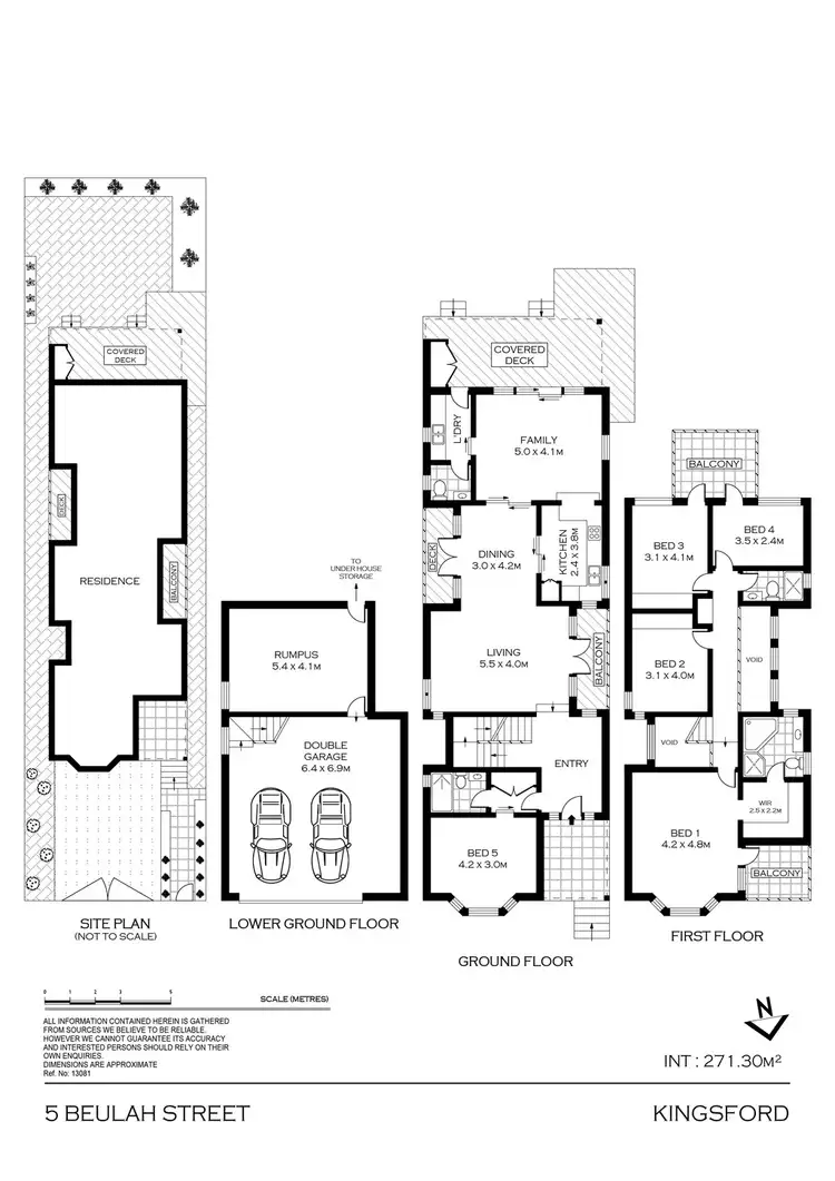 Floorplan of Homely house listing, 5 Beulah Street, Kingsford NSW 2032