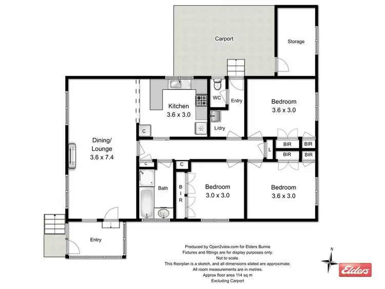Floorplan of Homely house listing, 22 Cohen Street, Rosebery TAS 7470