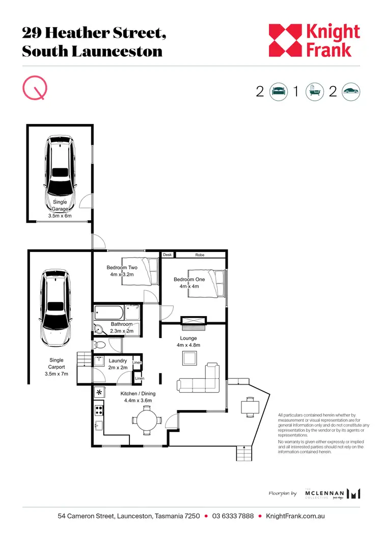 Floorplan of Homely house listing, 29 Heather Street, South Launceston TAS 7249