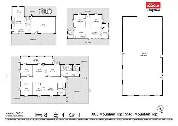 Floorplan of Homely rural property listing, 865 Mountain Top Road, Nimbin NSW 2480