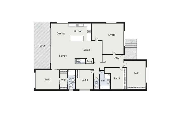 Floorplan of Homely house listing, 106 Nemarang Crescent, Waramanga ACT 2611