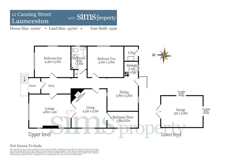 Floorplan of Homely house listing, 11 Canning Street, Launceston TAS 7250