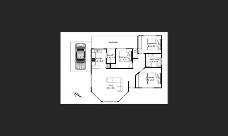 Floorplan of Homely house listing, 15 Luke Crt, Summerhill TAS 7250