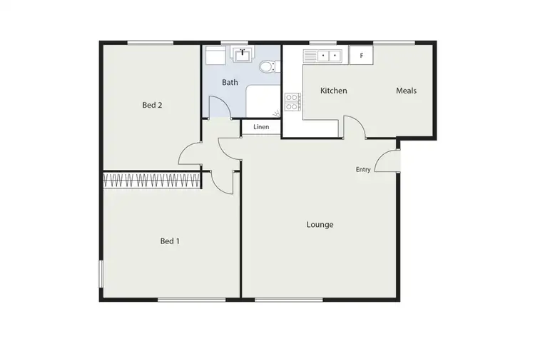Floorplan of Homely unit listing, 5/141 Carruthers Street, Curtin ACT 2605