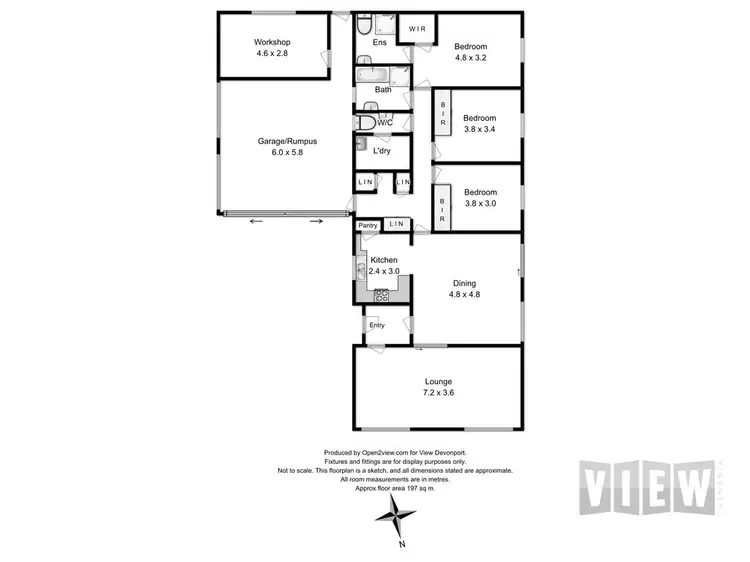 Floorplan of Homely house listing, 59 Valley Road, Devonport TAS 7310