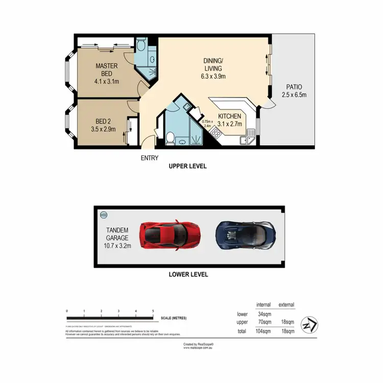 Floorplan of Homely unit listing, 2/214 Sir Fred Schonell Drive, St Lucia QLD 4067