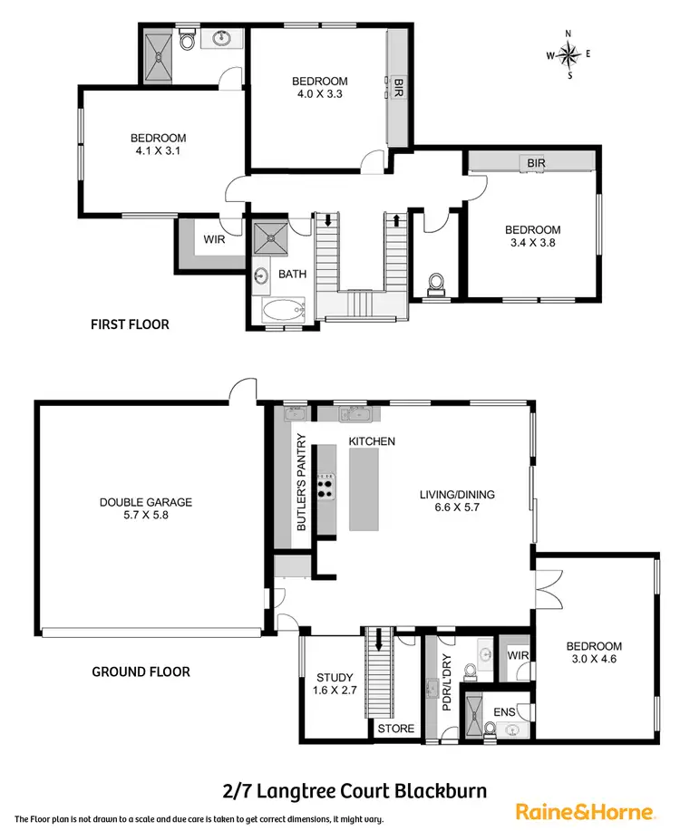 Floorplan of Homely house listing, 2/7 LANGTREE COURT, Blackburn VIC 3130