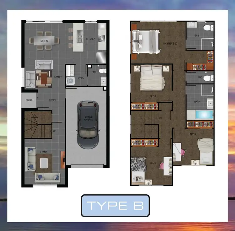Floorplan of Homely townhouse listing, 38/51 LAVENDER DRIVE, Griffin QLD 4503