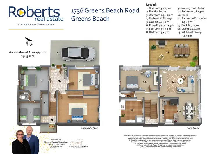Floorplan of Homely house listing, 1736 Greens Beach Road, Greens Beach TAS 7270
