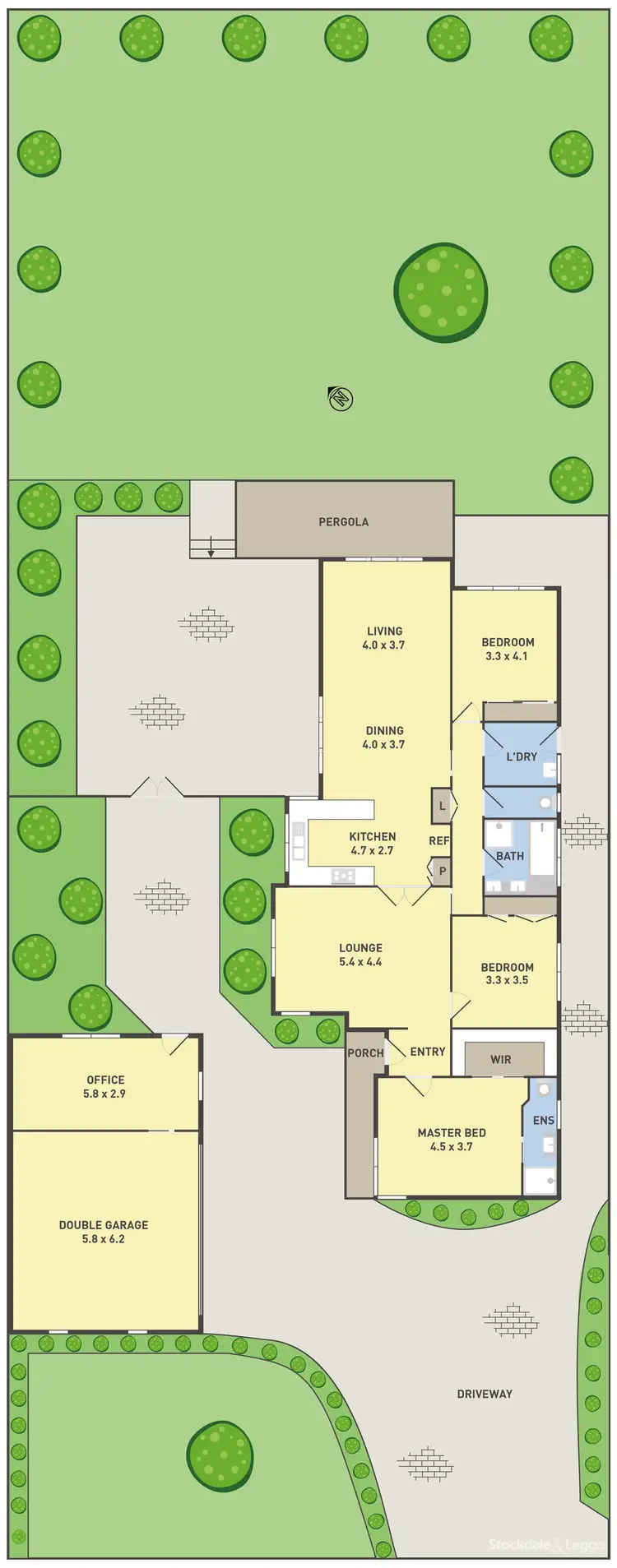 Floorplan of Homely house listing, 27 Clifton Road, Greenvale VIC 3059