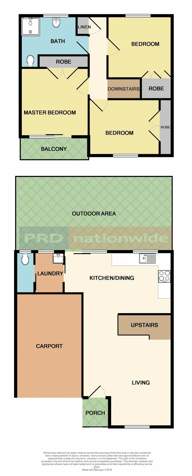 Floorplan of Homely house listing, 4/22 Card Crescent, East Maitland NSW 2323