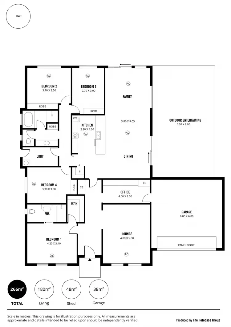 Floorplan of Homely house listing, 84 Roper Road, Murray Bridge SA 5253
