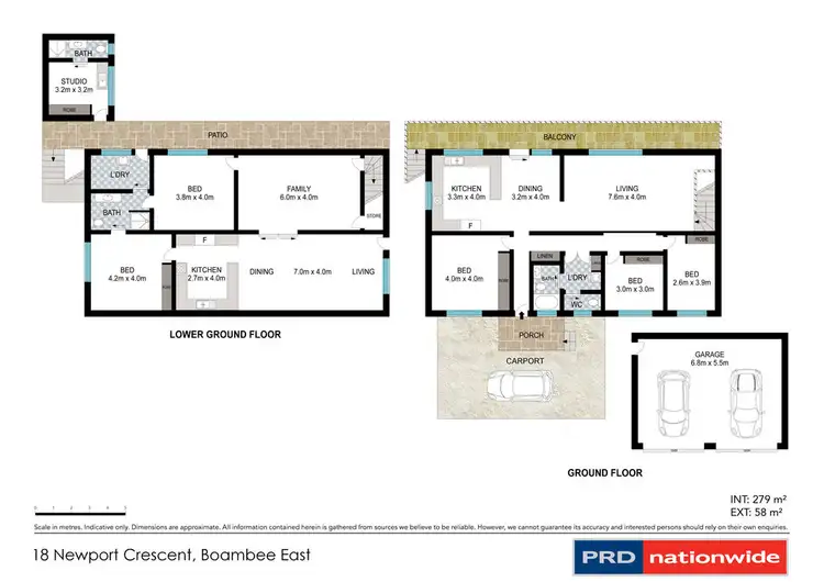 Floorplan of Homely house listing, 18 Newport Crescent, Boambee East NSW 2452