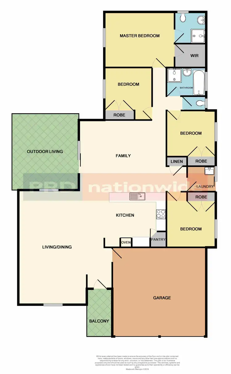 Floorplan of Homely house listing, 3 Chardonnay Close, Gillieston Heights NSW 2321