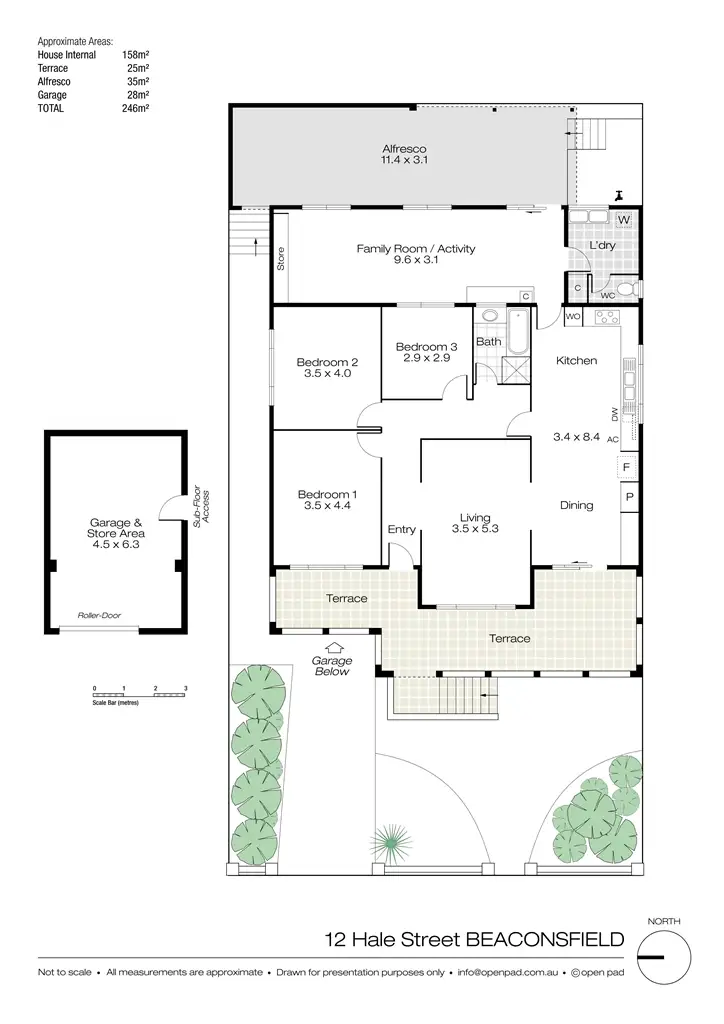 Floorplan of Homely house listing, 12 Hale Street, Beaconsfield WA 6162