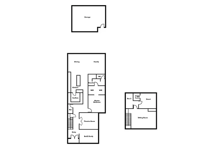 Floorplan of Homely house listing, 1B Nadilo Drive, Spearwood WA 6163