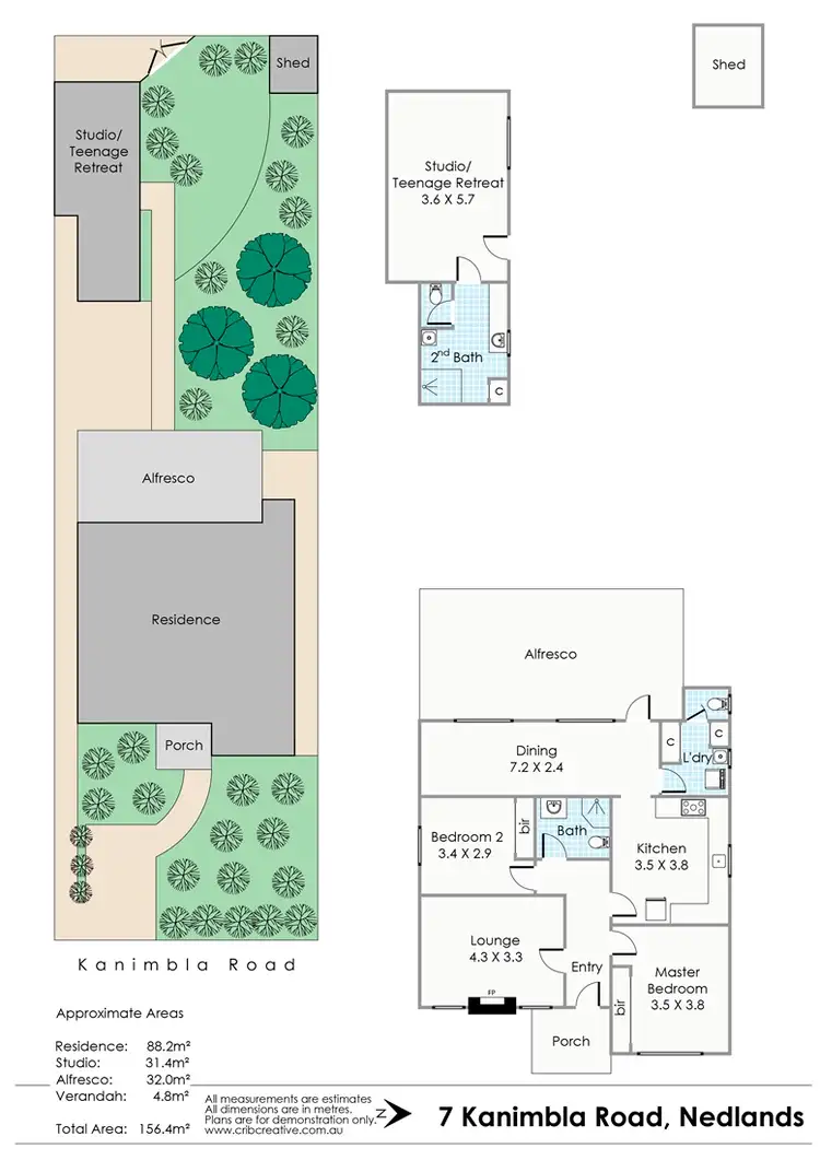 Floorplan of Homely house listing, 7 Kanimbla Road, Nedlands WA 6009
