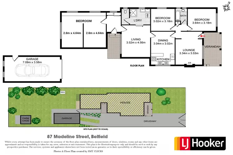 Floorplan of Homely house listing, 87 Madeline Street, Belfield NSW 2191
