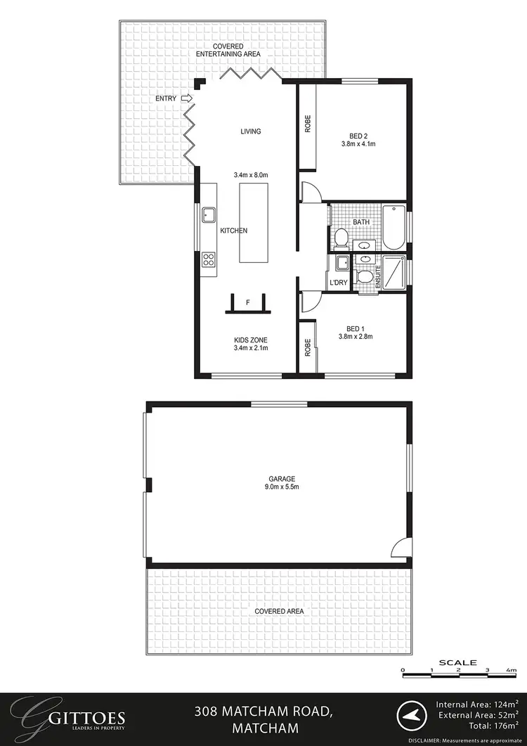 Floorplan of Homely rural property listing, 308 Matcham Road, Matcham NSW 2250
