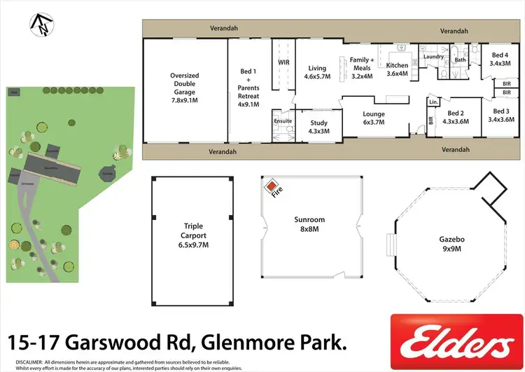 Floorplan of Homely house listing, 15-17 Garswood Road, Glenmore Park NSW 2745