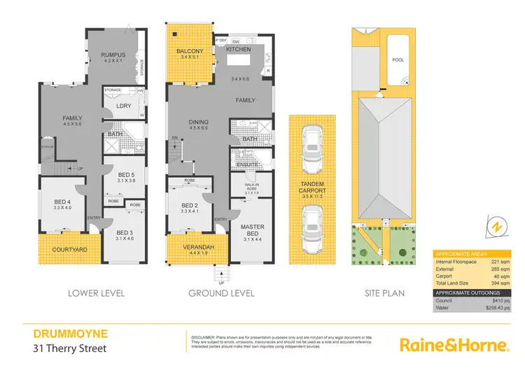 Floorplan of Homely house listing, 31 Therry Street, Drummoyne NSW 2047