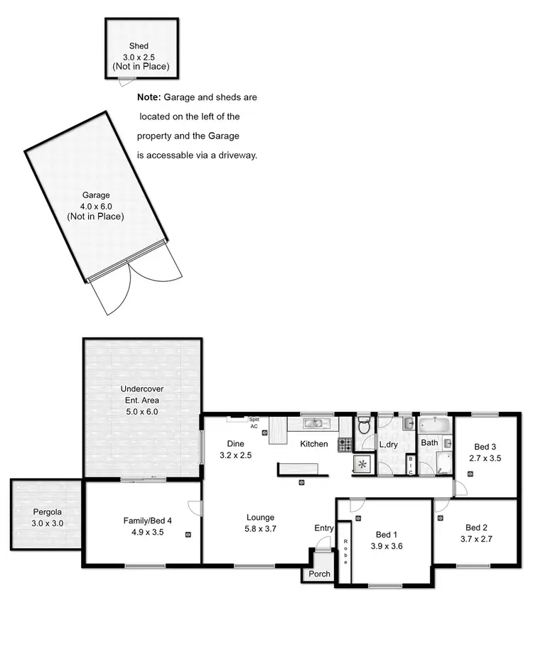 Floorplan of Homely house listing, 10 Elura Court, Sheidow Park SA 5158