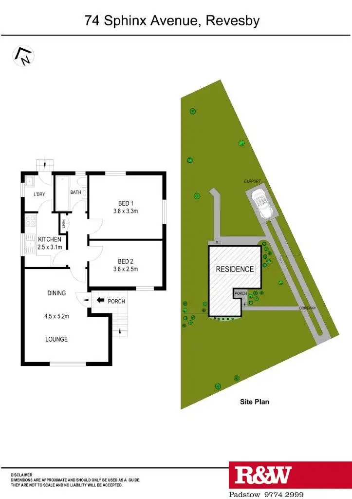 Floorplan of Homely house listing, 74 Sphinx Avenue, Revesby NSW 2212
