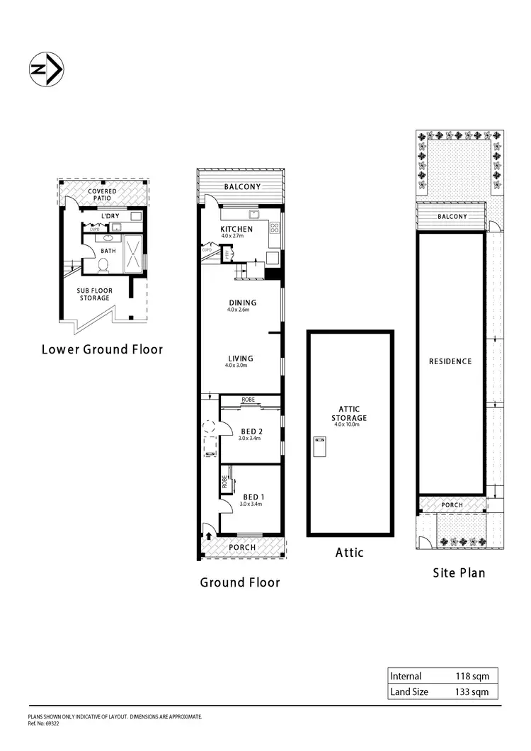 Floorplan of Homely house listing, 28 James Street, Leichhardt NSW 2040
