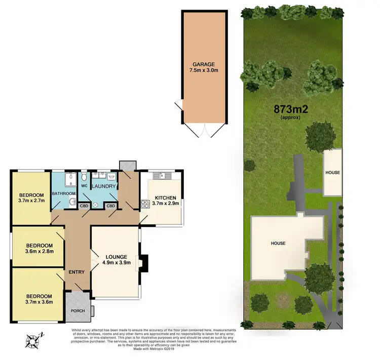 Floorplan of Homely house listing, 17 Cannes Avenue, Bonbeach VIC 3196