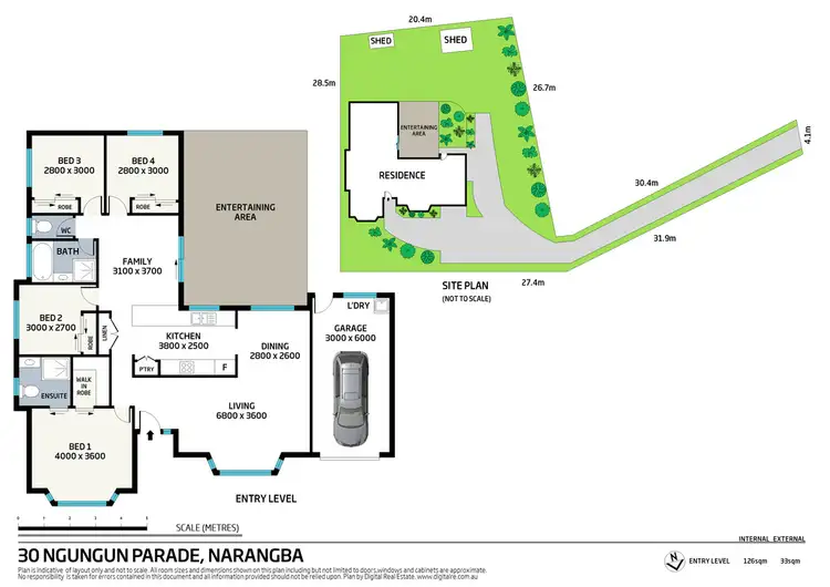 Floorplan of Homely house listing, 30 Ngungun Parade, Narangba QLD 4504