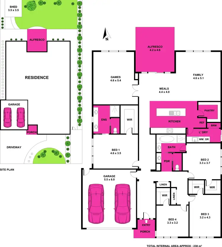 Floorplan of Homely house listing, 84 Coriyule Road, Curlewis VIC 3222