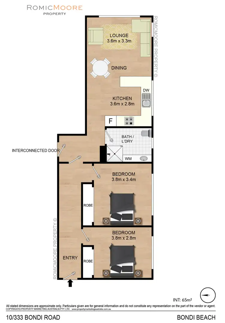 Floorplan of Homely apartment listing, 10/333 Bondi Road, Bondi NSW 2026