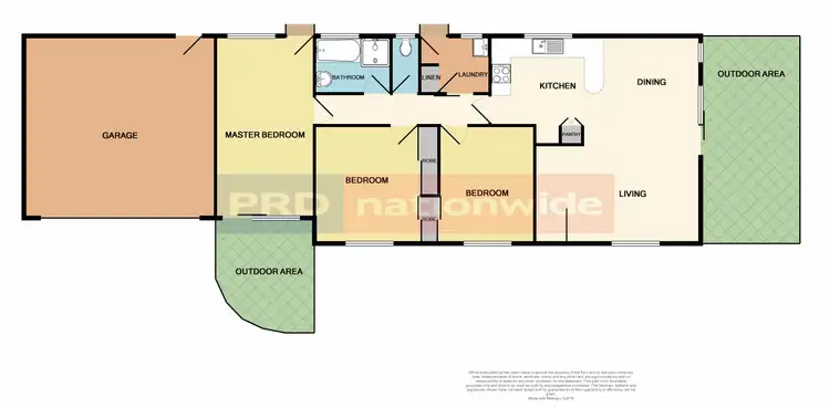 Floorplan of Homely house listing, 14 Whitburn st, Greta NSW 2334