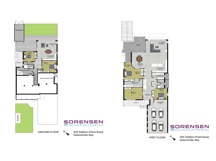 Floorplan of Homely house listing, 203 Soldiers Point Road, Salamander Bay NSW 2317