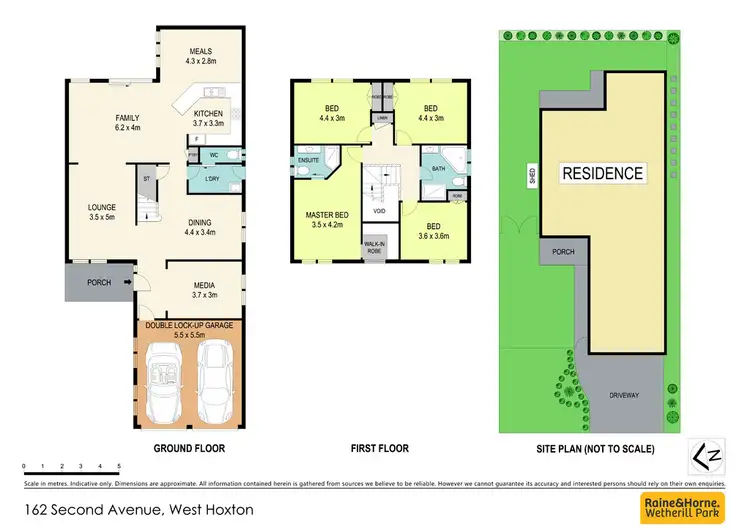 Floorplan of Homely house listing, 162 Second Avenue, West Hoxton NSW 2171