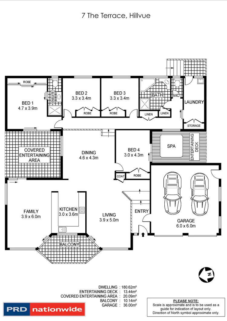 Floorplan of Homely house listing, 7 The Terrace, Tamworth NSW 2340