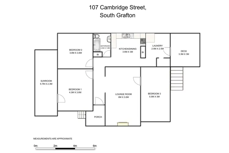 Floorplan of Homely house listing, 107 Cambridge Street, South Grafton NSW 2460