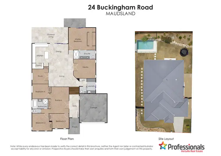 Floorplan of Homely house listing, 24 Buckingham Road, Maudsland QLD 4210