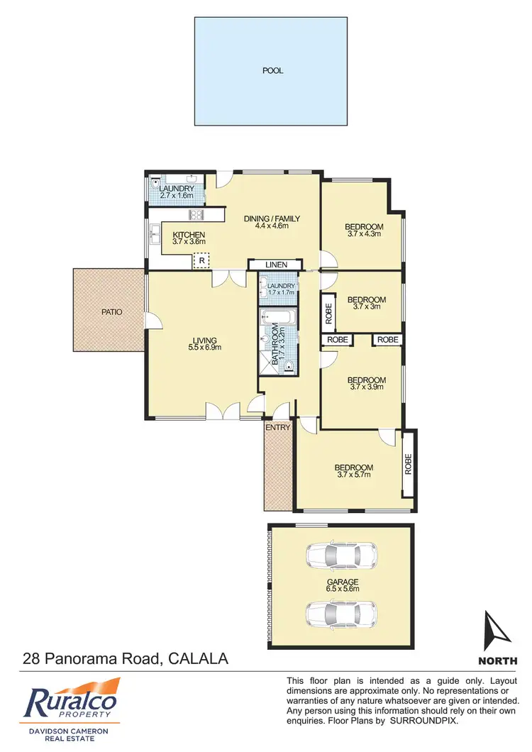 Floorplan of Homely house listing, 28 Panorama Road, Tamworth NSW 2340
