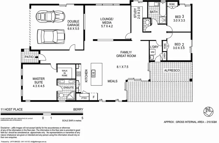 Floorplan of Homely house listing, 11 Host Place, Berry NSW 2535