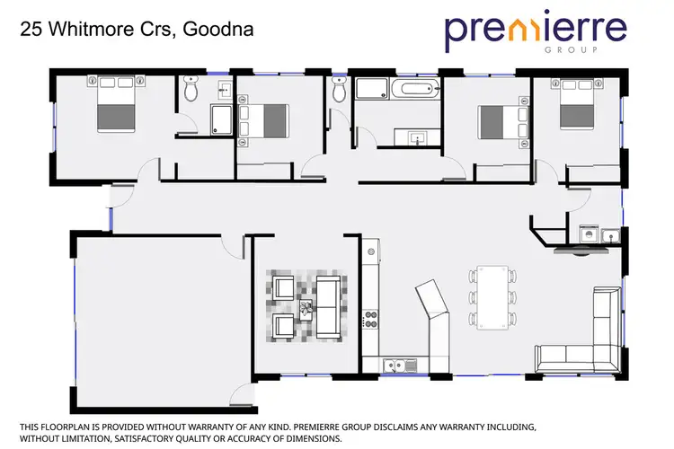 Floorplan of Homely house listing, 25 Whitmore Crs, Goodna QLD 4300