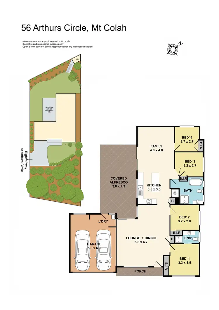Floorplan of Homely house listing, 56 Arthurs Circle, Mount Colah NSW 2079