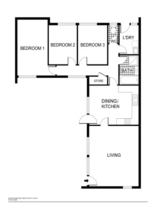 Floorplan of Homely house listing, 48 Harrington circuit, Kambah ACT 2902