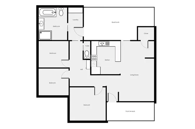 Floorplan of Homely house listing, 6 Valencia Avenue, Mildura VIC 3500